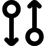 Arrow Double Circle 327 SVG Icon